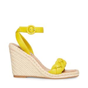 Steve Madden Novah Sandalen Dames Geel | SM-416CA