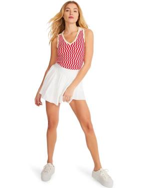 Steve Madden Pleated Tennis Skort Rokken Dames Wit | SM-356FW