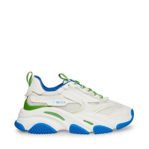 Steve Madden Possession Sneakers Dames Groen Gekleurd | SM-309UO