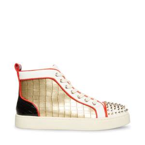 Steve Madden Promoter-s Sneakers Heren Wit Gekleurd | SM-908UE