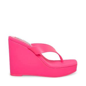 Steve Madden Refined Fuchsia Sandalen Dames Fuchsie | SM-436WG