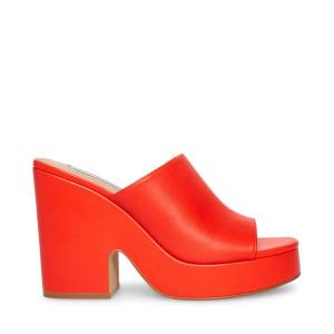 Steve Madden Sally Heel Hakken Dames Rood | SM-704WT