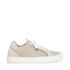 Steve Madden Sanford Taupe Sneakers Dames Grijs Bruin Gekleurd | SM-835LB