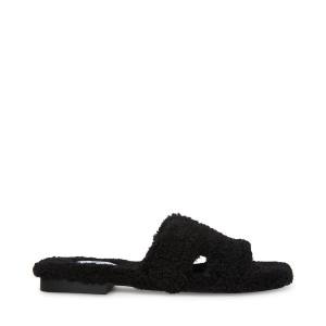 Steve Madden Seek Slippers Dames Zwart | SM-081PZ