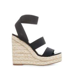 Steve Madden Shimmy Sandalen Dames Zwart | SM-730VT