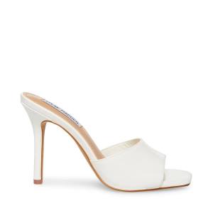 Steve Madden Signal Lak Heel Hakken Dames Wit | SM-307LK