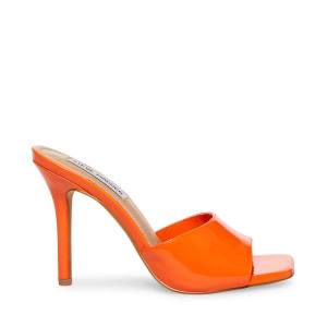 Steve Madden Signal Lak Heel Hakken Dames Oranje | SM-960JK