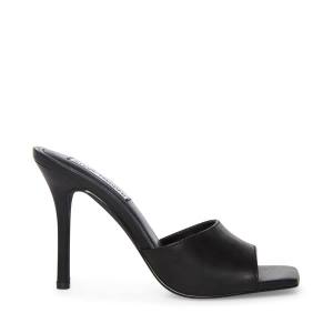 Steve Madden Signal Leren Heel Hakken Dames Zwart | SM-082WA