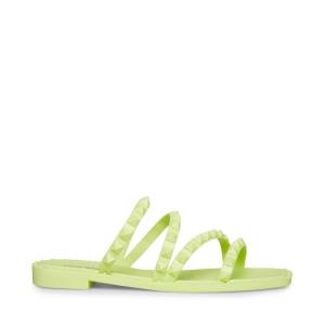 Steve Madden Skyler-j Lime Sandalen Dames Lichtgroen | SM-051TJ