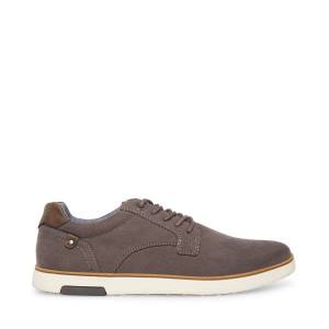 Steve Madden Tom Fabric Sneakers Heren Grijs | SM-574KL