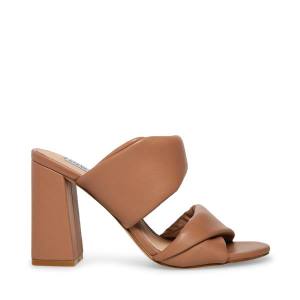 Steve Madden Trisha Mocha Heel Hakken Dames Beige | SM-180AX