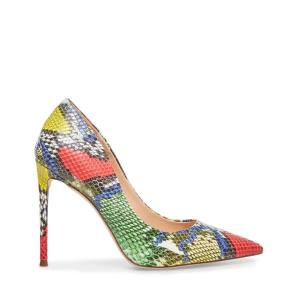 Steve Madden Vala Bright Snake Heel Hakken Dames Lichtgekleurd | SM-365EX