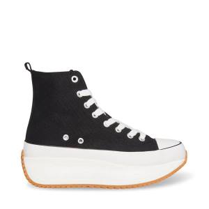 Steve Madden Winston Sneakers Dames Zwart | SM-754IP